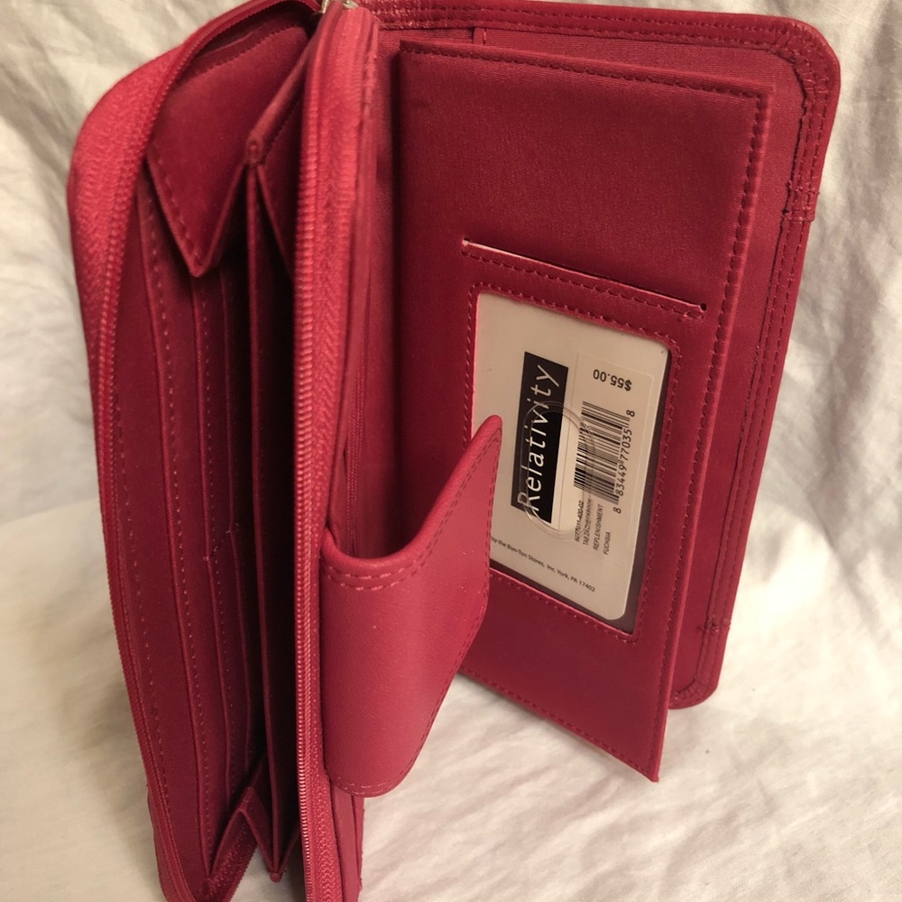 Relativity Pink Long Wallet $55 MSRP